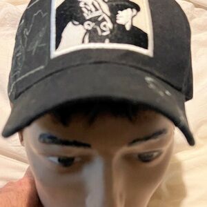 Black Eagle Cowboy Black Cap with Graphic Patch